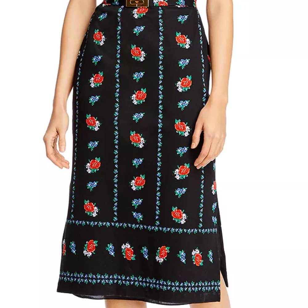 Tory Burch Heirloom Stripe Skirt (NWT) - Picture 2 of 16